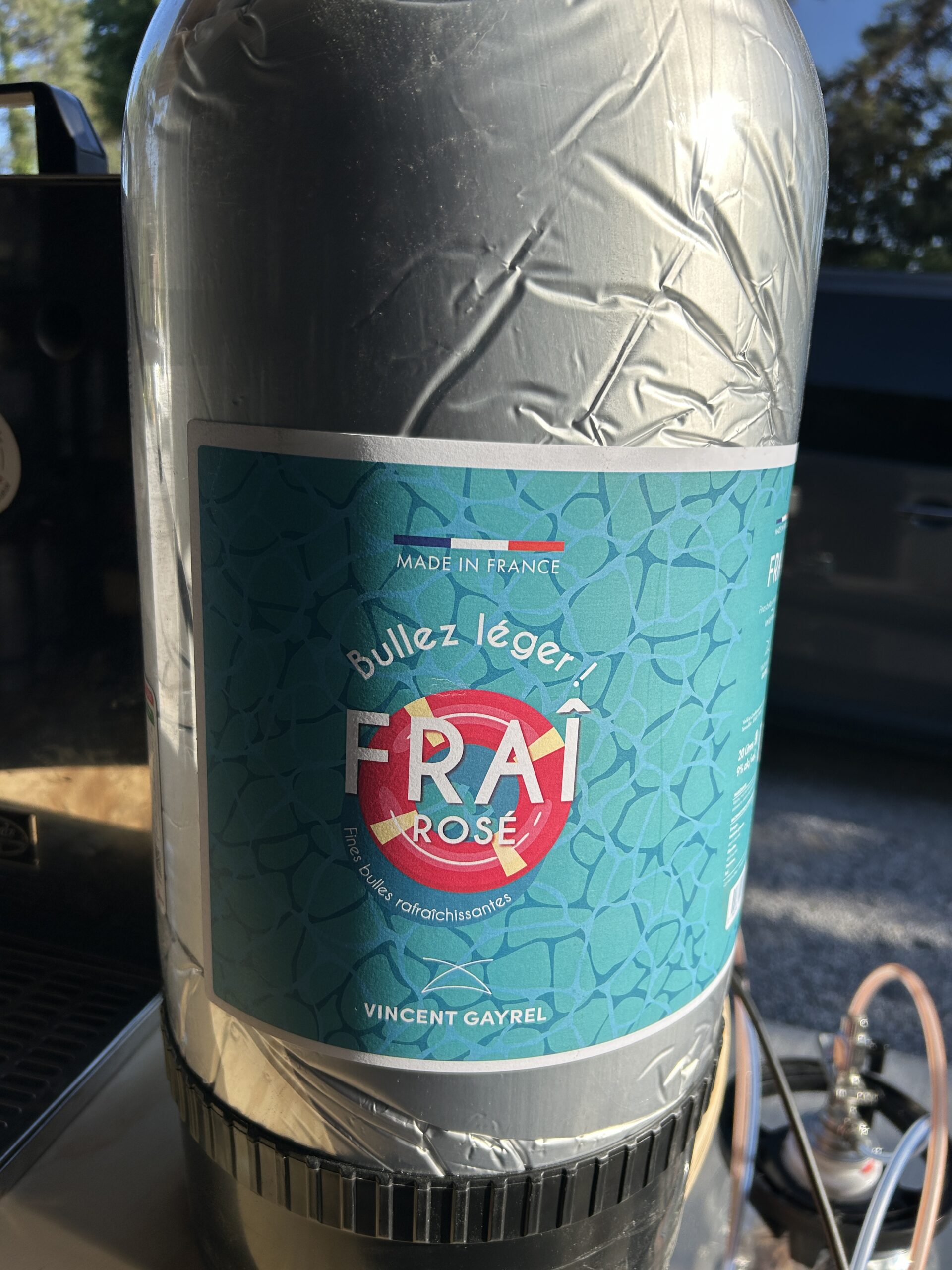Fraî, vin rosé pétillant