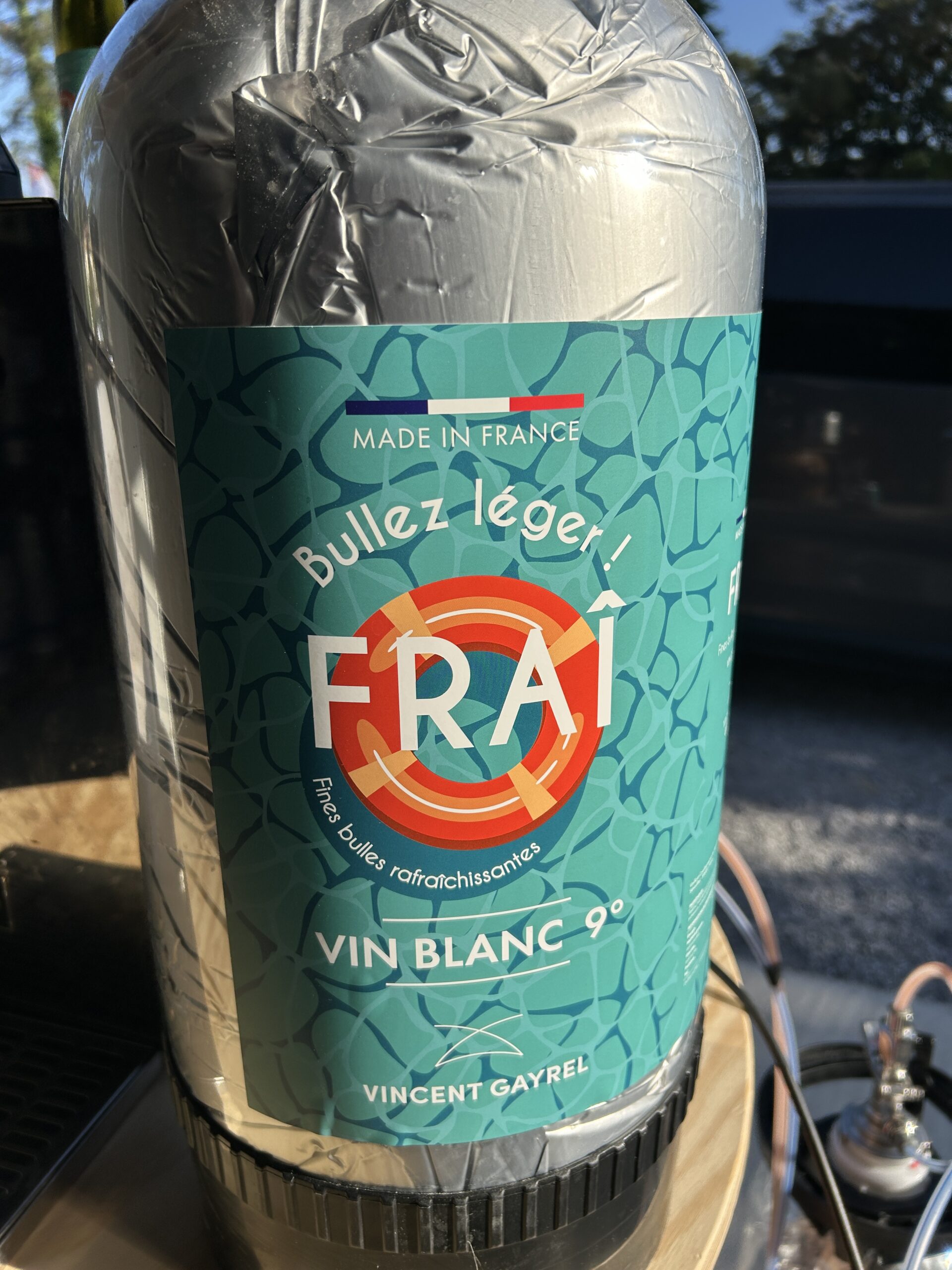 Fraî, vin blanc pétillant